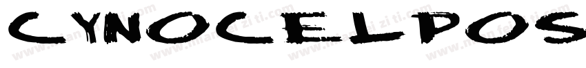 CynocelPosterRegular-17lZ字体转换