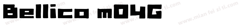 Bellico-mO4G字体转换