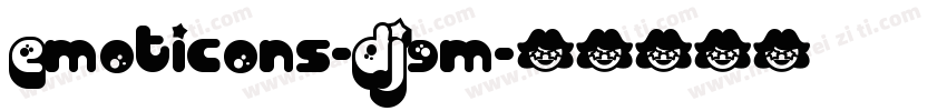 Emoticons-DJ9m字体转换