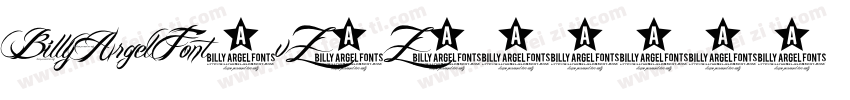 BillyArgelFont-vZ8Z字体转换
