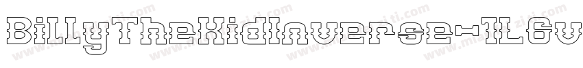 BillyTheKidInverse-1L6v字体转换
