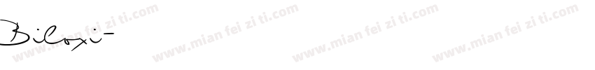 Biloxi字体转换