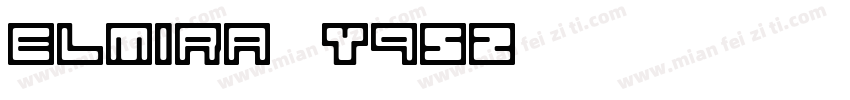Elmira-y952字体转换