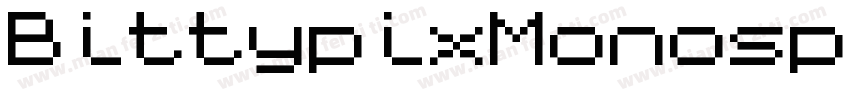 BittypixMonospace-3gAG字体转换