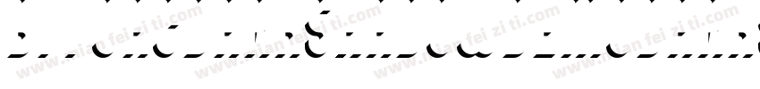 BivoacDarkShadowDemoDarkShadow-BWL4x字体转换