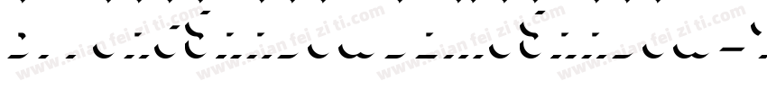 BivoacShadowDemoShadow-Yzq2o字体转换