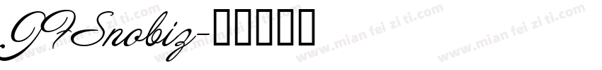 JFSnobiz字体转换
