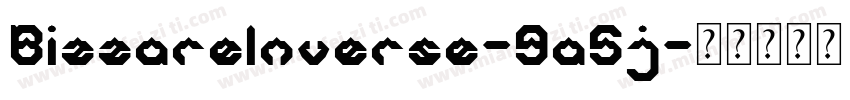 BizzareInverse-9a5j字体转换