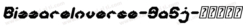 BizzareInverse-9a5j字体转换
