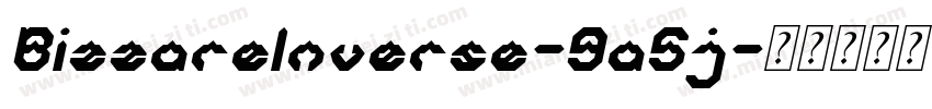 BizzareInverse-9a5j字体转换