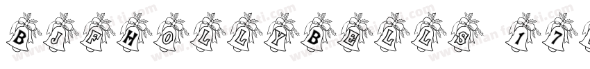 BjfHollyBells-17v字体转换