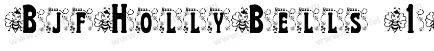 BjfHollyBells-17v字体转换