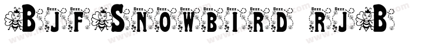 BjfSnowbird-rjB字体转换