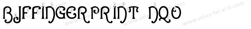 BjfFingerprint-nqO字体转换