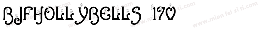 BjfHollyBells-17v字体转换