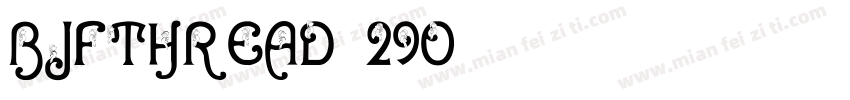 BjfThread-29o字体转换
