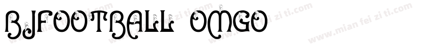 Bjfootball-oMgo字体转换
