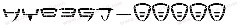 hyb3gj字体转换