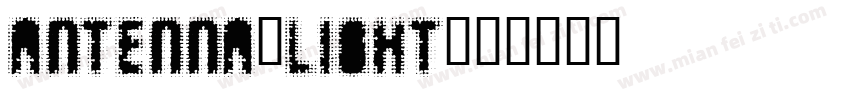 ANTENNA-LIGHT字体转换