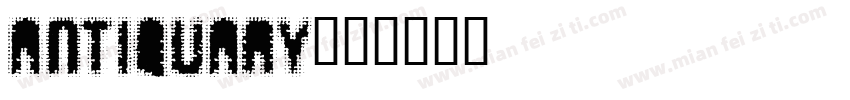 ANTIQUARY字体转换