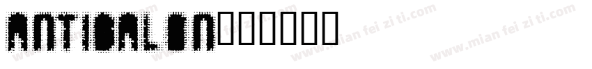 Antibalon字体转换