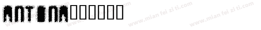 Antona字体转换