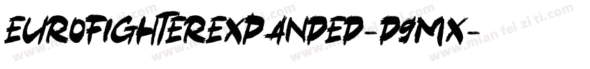 EurofighterExpanded-D9mx字体转换