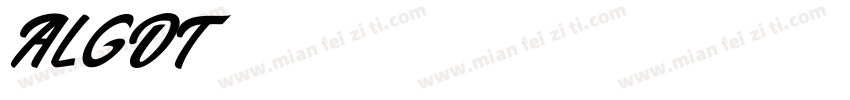 ALGDT字体转换