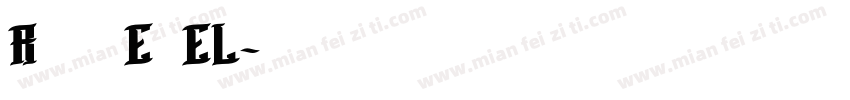 ROOSEVEL字体转换