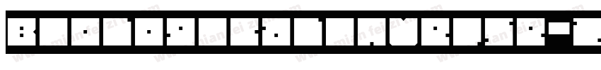 BiologicalInverse-2X5W字体转换