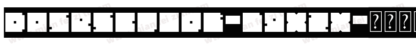 Dosescript-lgx2X字体转换