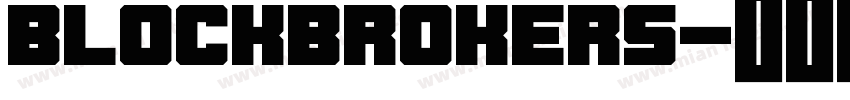 Blockbrokers字体转换