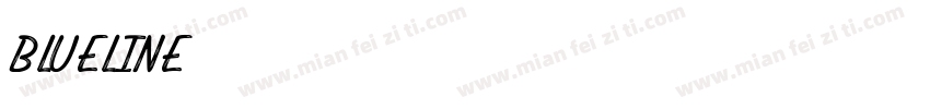 BLUELINE字体转换