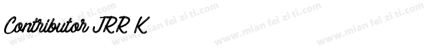 Contributor-JRR3K字体转换