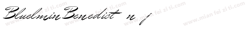BluelminBenedict-n6j4字体转换