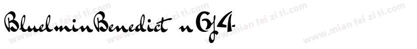 BluelminBenedict-n6j4字体转换