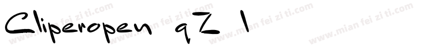 Cliperopen-qZ0l字体转换