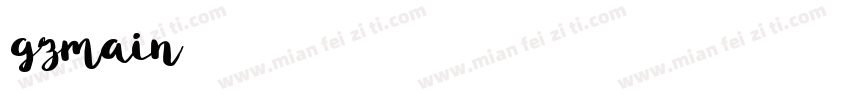 gzmain字体转换