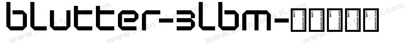 Blutter-3lBM字体转换