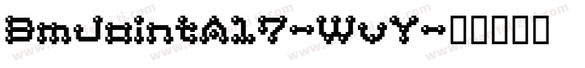 BmJointA17-WvY字体转换