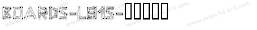 Boards-l815字体转换