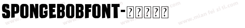 SpongeBobFont字体转换