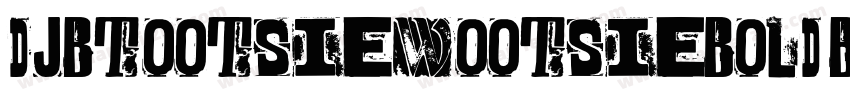 DjbTootsieWootsieBoldBold-AgYx字体转换