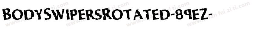 BodySwipersRotated-89eZ字体转换