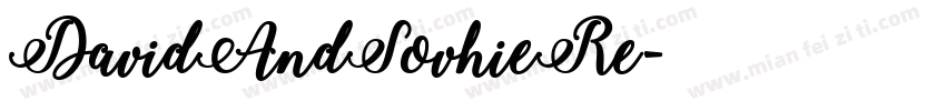 DavidAndSovhieRe字体转换
