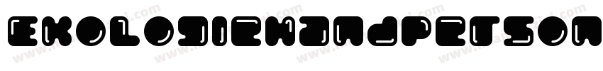 EkologieHandPersonalUse-xwo0字体转换