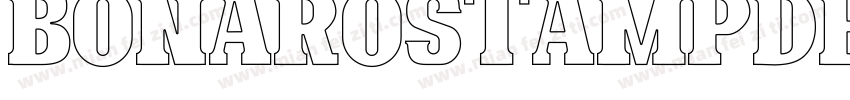 BonaroStampDemoStamp-eZ96l字体转换