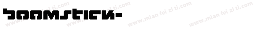 boomstick字体转换