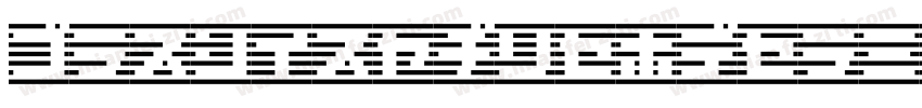 Border7Alp-Wpon字体转换