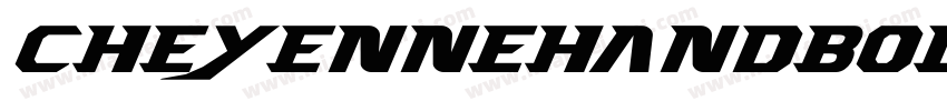 CheyenneHandBold-Z6qz字体转换